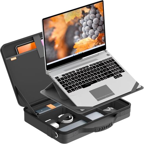 Smatree MobileBase Laptop Shoulder Case with Stand for 15.6-16 inch ASUS ROG Zephyrus G16/M16/G15 2025/2024, for ROG Strix G15, ROG Strix SCAR 15, for ROG Flow X16, for TUF Gaming A16/F15/A15 (A485S) in Saudi Arabia