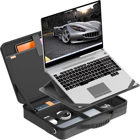 Smatree MobileBase Laptop Shoulder Case with Stand for 15.6-16 inch ASUS ROG Zephyrus G16/M16/G15 2025/2024, for ROG Strix G15, ROG Strix SCAR 15, for ROG Flow X16, for TUF Gaming A16/F15/A15 (A485S) in Saudi Arabia