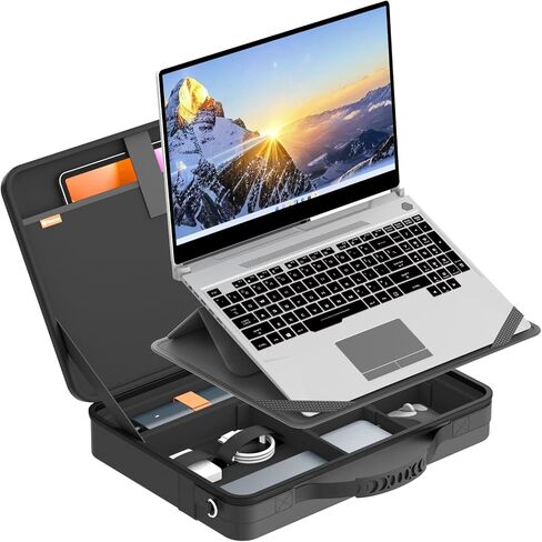 Smatree MobileBase Laptop Shoulder Case with Stand for 15.6-16 inch ASUS ROG Zephyrus G16/M16/G15 2025/2024, for ROG Strix G15, ROG Strix SCAR 15, for ROG Flow X16, for TUF Gaming A16/F15/A15 (A485S) in Saudi Arabia