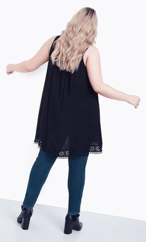 Avenue Women's Plus Size Jean Skinny Corset in Saudi Arabia
