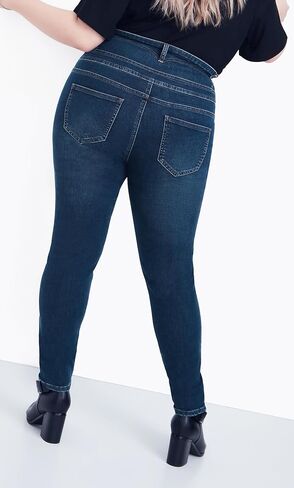 Avenue Women's Plus Size Jean Skinny Corset in Saudi Arabia
