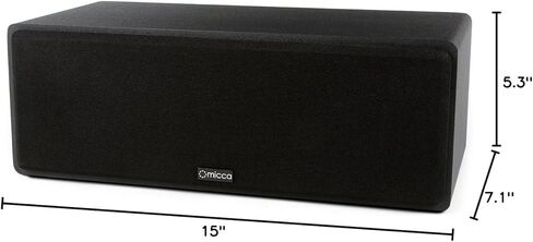 سماعات ميكا MB42X G2 السلبية على رف الكتب للمسرح المنزلي، صوت محيطي، ستيريو، وشاشة سلبية قريبة من المجال، اتجاهين (أسود، زوج) in Kuwait