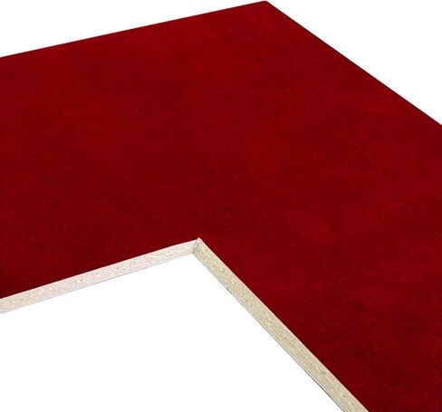 Craig Frames B038 Pre-Cut Mat Board لـ 19x27 Print ، 24x32 ، Maroon Red in Saudi Arabia