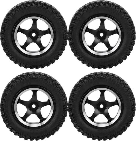 4pcs عجلات وإطارات RC على إطارات مطاطية على الطرق الوعرة استبدال العجلات Mn86 1/12 RC Car Touring in Kuwait