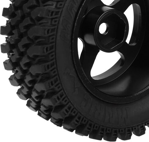 4pcs عجلات وإطارات RC على إطارات مطاطية على الطرق الوعرة استبدال العجلات Mn86 1/12 RC Car Touring in Kuwait
