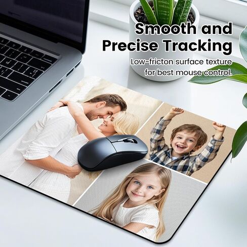 20 Packs Custom Mouse Pad Bulk with Photo Logo, Personalized Image Text Laptop Desk Mat, Sublimation Customized Non-Slip Waterproof Desk Writing Pad for Office, Work & Gaming,7.9x7.9 in in Saudi Arabia