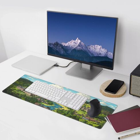 Dark Academy Desk Mat Large Gaming Mouse Pad Dark Academy Extended Mousepad Big in Laptop Computer Mouse Keyboard Mat for Office Desk Decor 31.5x12 in in Saudi Arabia