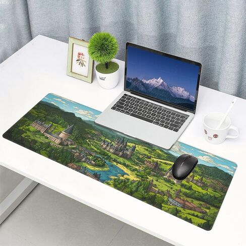 Dark Academy Desk Mat Large Gaming Mouse Pad Dark Academy Extended Mousepad Big in Laptop Computer Mouse Keyboard Mat for Office Desk Decor 31.5x12 in in Saudi Arabia