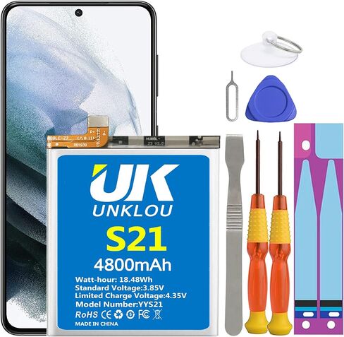 Galaxy S20 FE Battery, [Upgraded] 5200mAh Li-Polymer Replacement Battery for Samsung Galaxy S20 FE 5G SM-G781B G781U G781W SM-A526 A526B/DS A5260 A526W with Repair Replacement Tool Kit in Saudi Arabia
