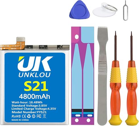 Galaxy S20 FE Battery, [Upgraded] 5200mAh Li-Polymer Replacement Battery for Samsung Galaxy S20 FE 5G SM-G781B G781U G781W SM-A526 A526B/DS A5260 A526W with Repair Replacement Tool Kit in Saudi Arabia