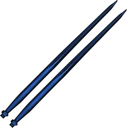 39 "Hay Bale Spear 3000 LBS ، C -2 Bale Spike Square مدبب مزورة - 1 3/4" Conus 2 ، Bale Hay Spike مع Hex Nut (حزمة 1) in Kuwait