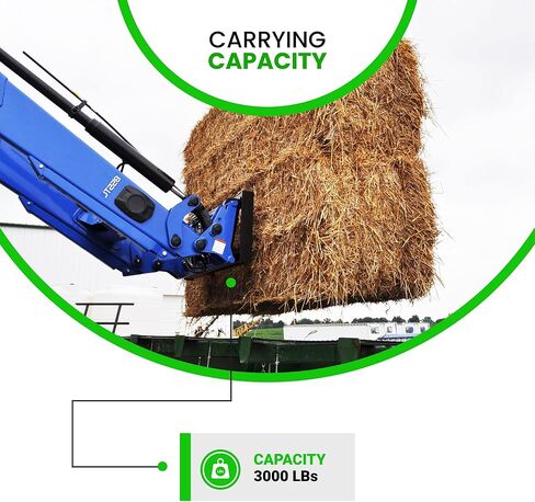 39 "Hay Bale Spear 3000 LBS ، C -2 Bale Spike Square مدبب مزورة - 1 3/4" Conus 2 ، Bale Hay Spike مع Hex Nut (حزمة 1) in Kuwait