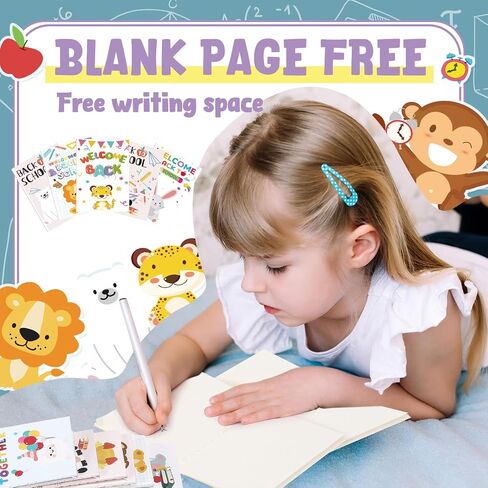 30 Pcs Back to School Mini Notebooks for Kids First Day of School Student Gifts Small Notepads Journal in Bulk for Students School Classroom Exchange Party Favor Gift Supplies(School) in Saudi Arabia