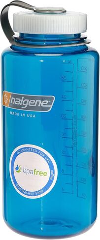 Nalgene Tritan Wide Mouth BPA-Free Water Bottle Pear, 33 oz in Saudi Arabia