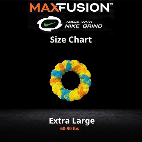 Max Fusion مع Nike Grind ، Arlee Roped Dog Toy ، Tuy Toy للعب ، الجلب ، الشد ، L. in Kuwait