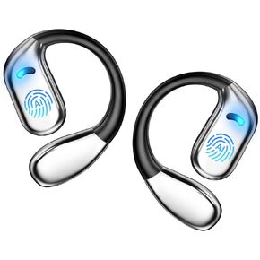 AI Language Translator Earbuds, OWS Real-Time 3-in-1 Translation Earbuds 144 Languages & Accents, Translation Device for Travel Business Learning,Black