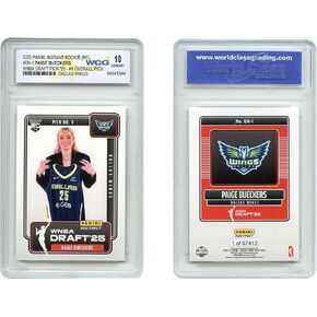 2025 Panini Paige BUECKERS WNBA Draft Pick #1 Rookie Card #DN-1 - Graded GEM Mint 10