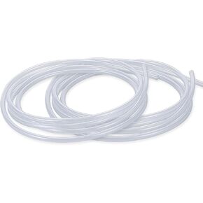 2Pcs 3/16" Aquariums Airline Tubing 6.5 Feet Standard Aquarium Tubing Clear Airline Tube Aquarium Tubings for Fish Tank Air Pump Flexible Air Hose Pure PVC Hose for Aquariums Coral Tank Terrarium Pond