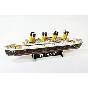 Brick Loot Titanic Ship Building Kit – 30 Pieces DIY Ocean Liner Model Set for Adults & Kids Age 6+ – Famous Historical Boat Replica, Compatible with Lego and Major Brands