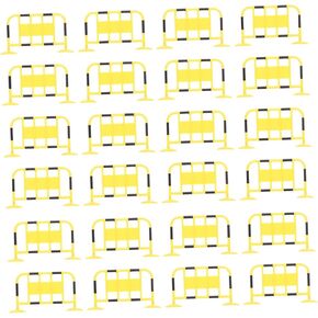 BESPORTBLE 24Pcs Educational Traffic Barricade for Miniature Roadblock Models for Role Play Early Learning Traffic Signs for Imaginative Play and Symbol Recognition