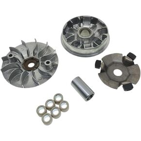 Transmission Drive Face Pulley Compatible with 125 125cc 22110-H5B-000 22102-M92-000(Set (14g Roller))