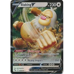 Slaking V - 058/078 - Pokemon Go - Ultra Rare Pokemon Card