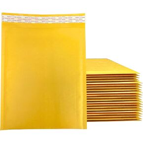 Kraft Bubble Mailers – Bulk Padded Self-Seal #2 Envelopes (8.5" x 11") - Bubble Lined Shipping Envelopes - Industrial Standard Mailer Envelopes for Business (100ct)