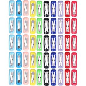 Pet Hair Clips,50PCS Dog Hair Clips 10 Colors Hair Clips for Dogs Dog Hair Accessories for Bunny Chinchilla Guinea Pig Dog Cat Puppy Pet