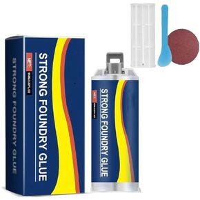 Strong Foundry Glue, High Temperature Resistant Casting Repair, Metal Repair Glue, Premium Liquid Welding Filler for Metal Defects and Repairs