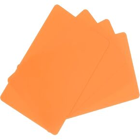 MECCANIXITY 20Pack Blank PVC Cards 15mil ID Blank Credit Cards Waterproof & Double Sided Printing for ID Badge Printer, Graphics Grey