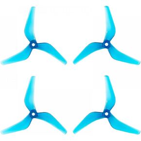 LCP 5140 5.1X4X3 3-PC Propeller Light Control Props Compatible with RC Racing Freestyle Drones Compatible with 5 Inch Models(2PAIRS RED)