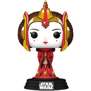 Funko Pop! Star Wars: The Phantom Menace 25th Anniversary Queen Amidala (Retro), 4.65-inch Vinyl Bobblehead Figure