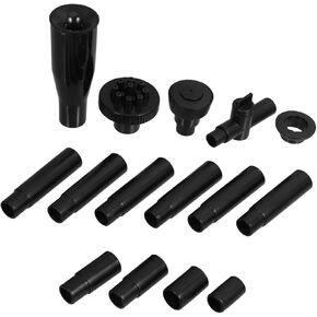 HANABASS Fountain Pump Nozzle Kit Pond Fountain Head for Aquariums and Outdoor Low Noise Operation Versatile Design Energetic Water Movement