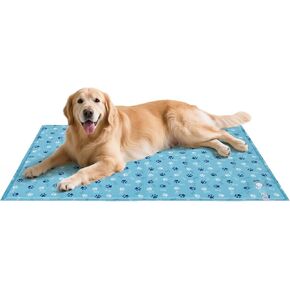 Ownpets Dog Cooling Mat, XX-Large 47 x 31 Inch Thick and Waterproof Cooling Pad for Summer, Water-Filled Pet Mat for Large Dogs, Leakproof Design for Crate, Bed, Sofa, Floor and Car Seat