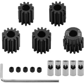 RC Spare Part Compatible with Axial for Capra F9 for SCX10 III for AR45P 1/10 RC Rigs Crawler Upgrade Parts Axle 11T+12T+13T+14T+15T 0.8M Motor Gear Set