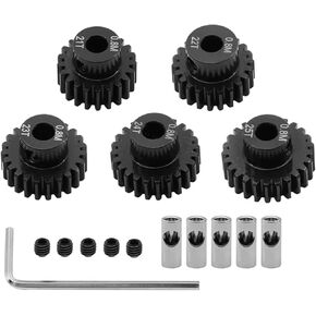 RC Spare Part Compatible with Axial for Capra F9 for SCX10 III for AR45P 1/10 RC Rigs Crawler Car Parts Axle 21T+22T+23T+24T+25T 0.8M Motor Gear Set