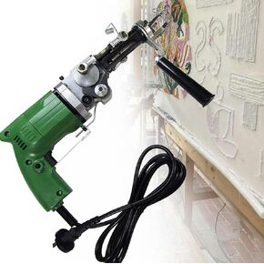 Electric Carpet Weaving Flocking Machine, 2 in 1 Cut Pile and Loop Pile Dual-Use Tufting Gun,Rug Gun Machine,Handheld Carpet Tufting Gun,Embroidery Machine