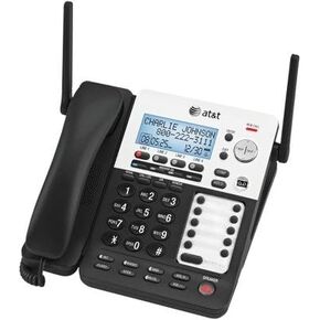 2KV0202 - ATT SynJ SB67138 Cordless Phone - DECT - Black, Silver