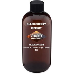 Black Cherry Merlot Fragrance Oil (Our Version of The Brand Name) (8 oz Bottle) for Candle Making, Soap Making, Tart Making, Room Sprays, Lotions, Car Fresheners, Slime, Bath Bombs, Warmers……