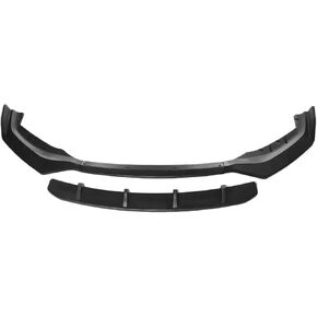 Spoiler Separator, Carbonfiber Front Bumper Lip Splitter Spoiler Compatible with BMW 5 Series G30 G31 G38 540i 2017-2020