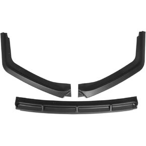 Spoiler Separator, Compatible with Honda Civic 2016-2021 Hatchback ONLY Front Bumper Lip Spoiler Side Splitter Body Kit Guard Deflector Car Accessories(Carbon Fiber)