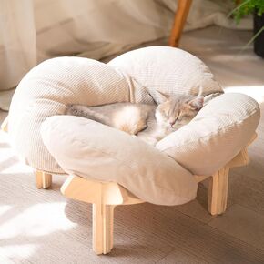 CHEERHOME PETS Elevated Cat Bed for Indoor Cats Couch Sofa Flower in Saudi Arabia