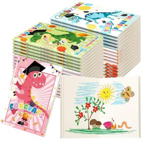 Nezyo 30 Pack Graduation Mini Notebooks,Cute Small Notepads Journals in Bulk for Congrats Grads Gift Party Favors(Graduation)