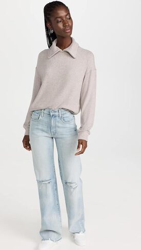 Velvet Women's Noah Pullover Sweatshirt in Saudi Arabia