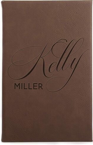 مجلة جلدية شخصية ، بني داكن ، صفحات مبطنة - دفتر للنساء ، الرجال ، المسافر - المجلات المخصصة للكتابة للنساء ، مذكرات للفتيات - عيد ميلاد ، أفضل صديق ، الأم ، هدية المكتب in Kuwait