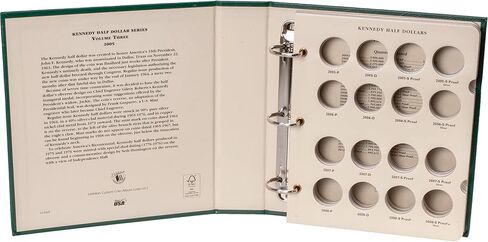 Littleton Coin Company 2005-Date Kennedy Half Dollar Album, Volume 3 in Saudi Arabia
