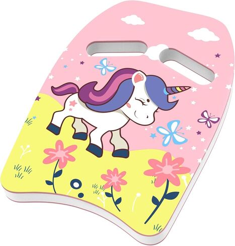 لوح سباحة للسباحة من HeySplash للأطفال، لوح سباحة بنمط لطيف للمساعدة في تدريب السباحة للأطفال، معدات تمارين حمام السباحة للمبتدئين، لوح سباحة آمن مساعد in Kuwait