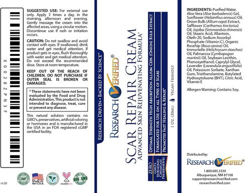 RV Scar Repair - Nourish Skin, Reduce Old & New Scars - Vegan Friendly Gel - 1 Bottle in Kuwait