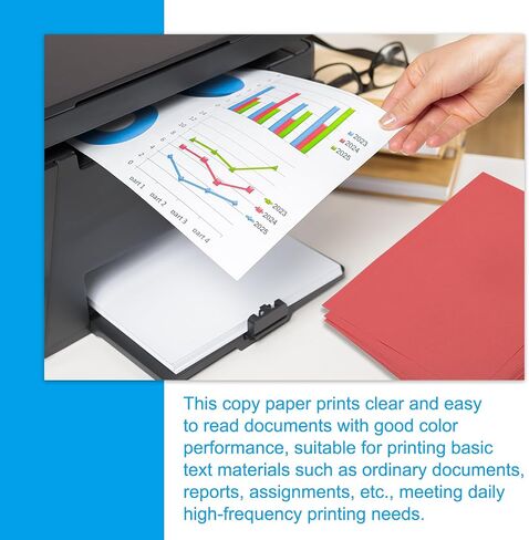 MECCANIXITY 100 Sheets Colored Copy Paper 8 1/2 Inch Printer Paper 22lb/80gsm Light Purple for Office Printing, Document Copying, Invitations, Forms, Art Projects in Saudi Arabia