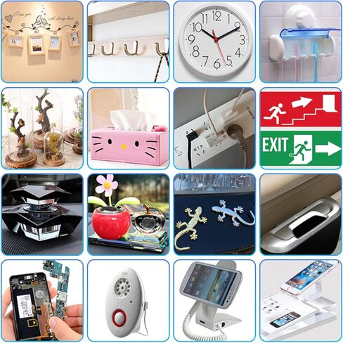 200 قطعة من أشرطة الرغوة مزدوجة الجوانب 3M، شريط تثبيت عالي التحمل، وسادة قوية لاصقة مقاس 1.06 × 1.06 بوصة، شريط مزدوج الجوانب للتعليق على الجدران، مربع in Kuwait